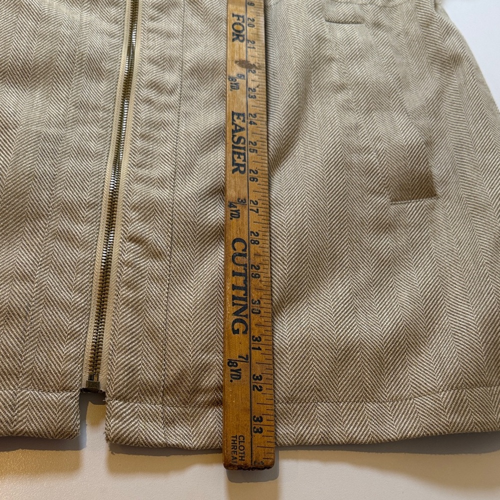 Herringbone Utility Jacket from Banana Republic Drawstring Waist, NWT Large - Picture 13 of 13